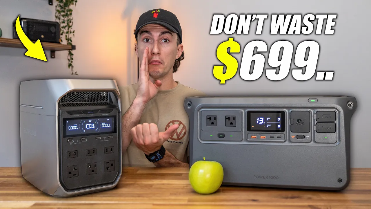 Ecoflow Delta 3 Plus Vs Dji Power 1000: Ultimate Power Showdown