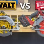 Milwaukee M18 Fuel 7 14 Inch Circular Saw Vs Dewalt 20V Max: Ultimate Showdown
