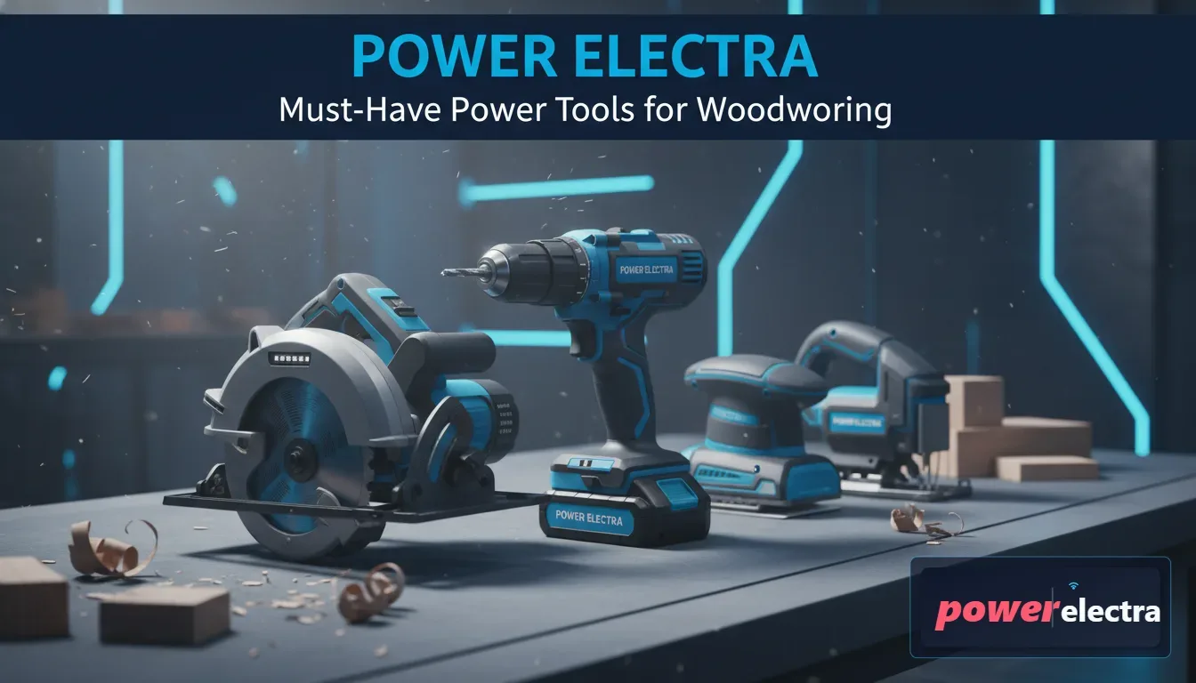 Must Have Power Tools for Woodworking
