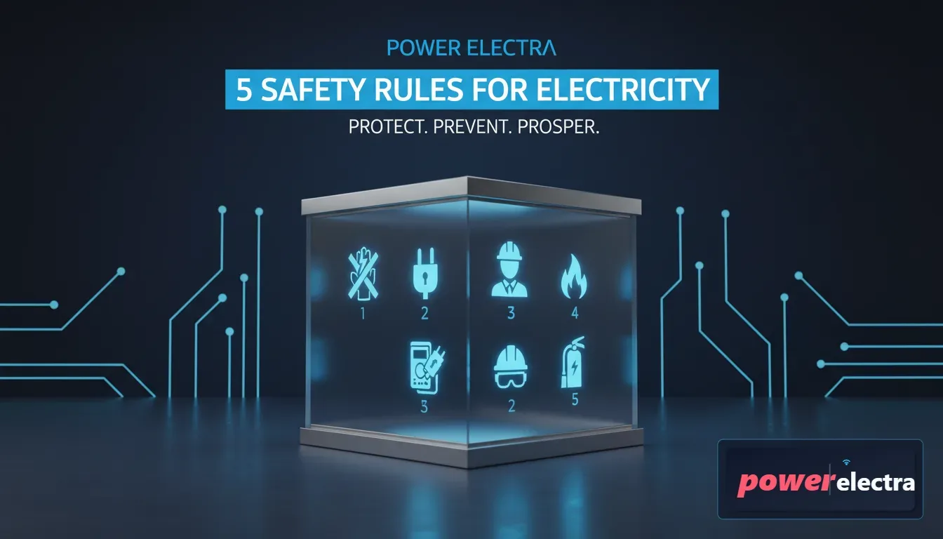 5 Safety Rules for Electricity: Protecting Your Life and Workplace