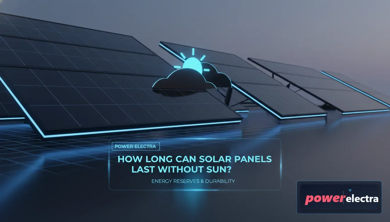 How Long Can Solar Panels Last Without Sun? The Ultimate Guide to Off-Grid Resilience